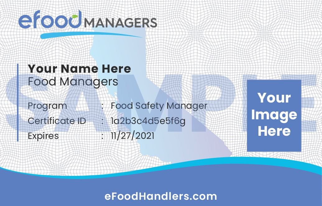 eFoodHandlers® Contact Us for your Food Handlers Card